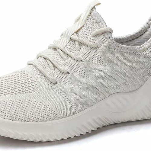 Women Ladies Tennis Shoes Running Walking Sneakers Work Casual Comfor Lightweight Non-Slip Gym Trainers