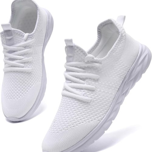 Lightweight Trainers, Sports Shoes, Women Trainers, Breathable Indoor Shoes, Summer Shoes, Running Shoes, Outdoor for Fitness, Tennis, Jogging, Comfortable Road Running Shoes