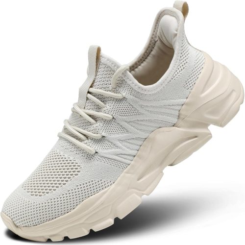 Women Running Shoes Slip-on Walking Tennis Sneakers Lightweight Breathable Casual Soft Sole Mesh Workout Sports Shoes