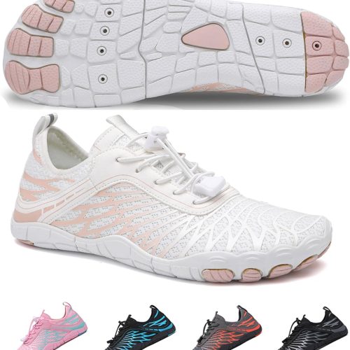 Hike Barefoot Shoes for Women Men, Breathable Non-Slip Athletic Footwear, Wide Toe Water Shoes for Hiking, Non-Slip Neuropathy Shoes for Women Men, Grounded Comfort wear