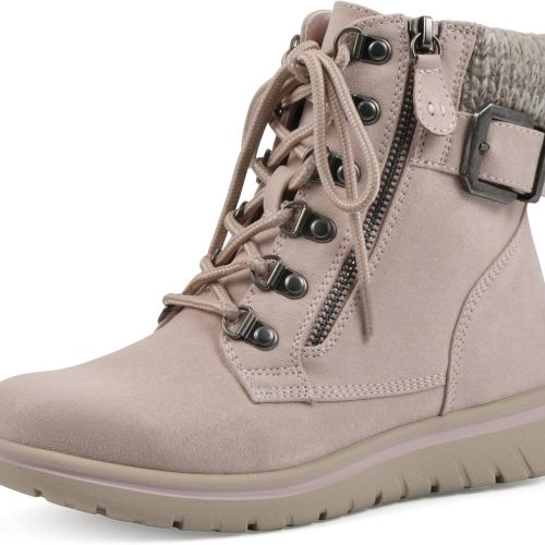 Women's  Cushioned Lace-Up City Hiker Ankle Boot